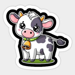 Cute Cow Sticker